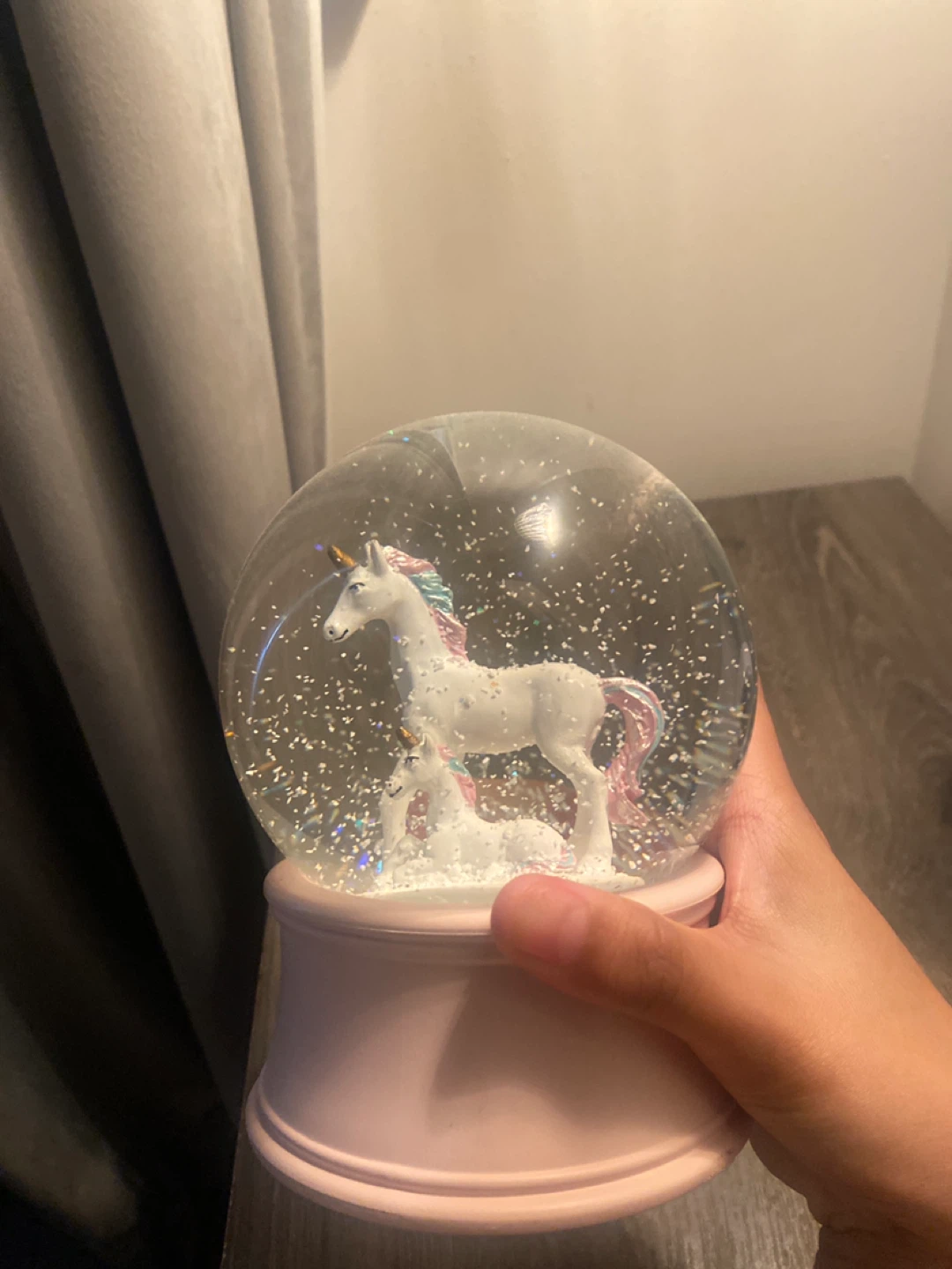 Unicorn Snow Globe
