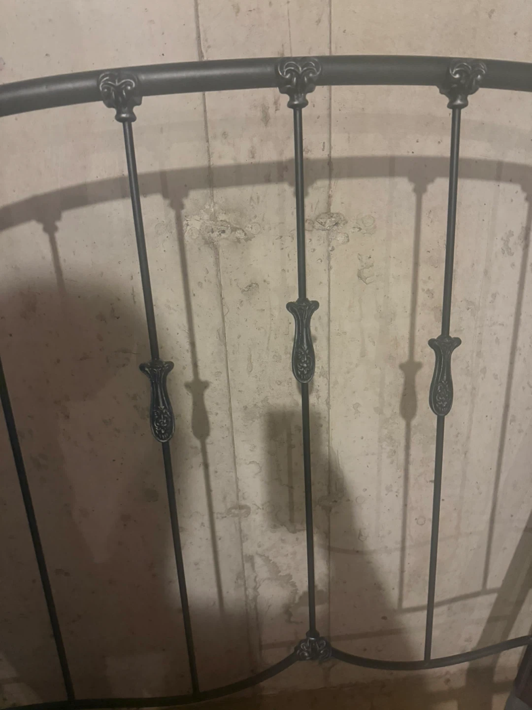 Metal Headboard and bed fram
