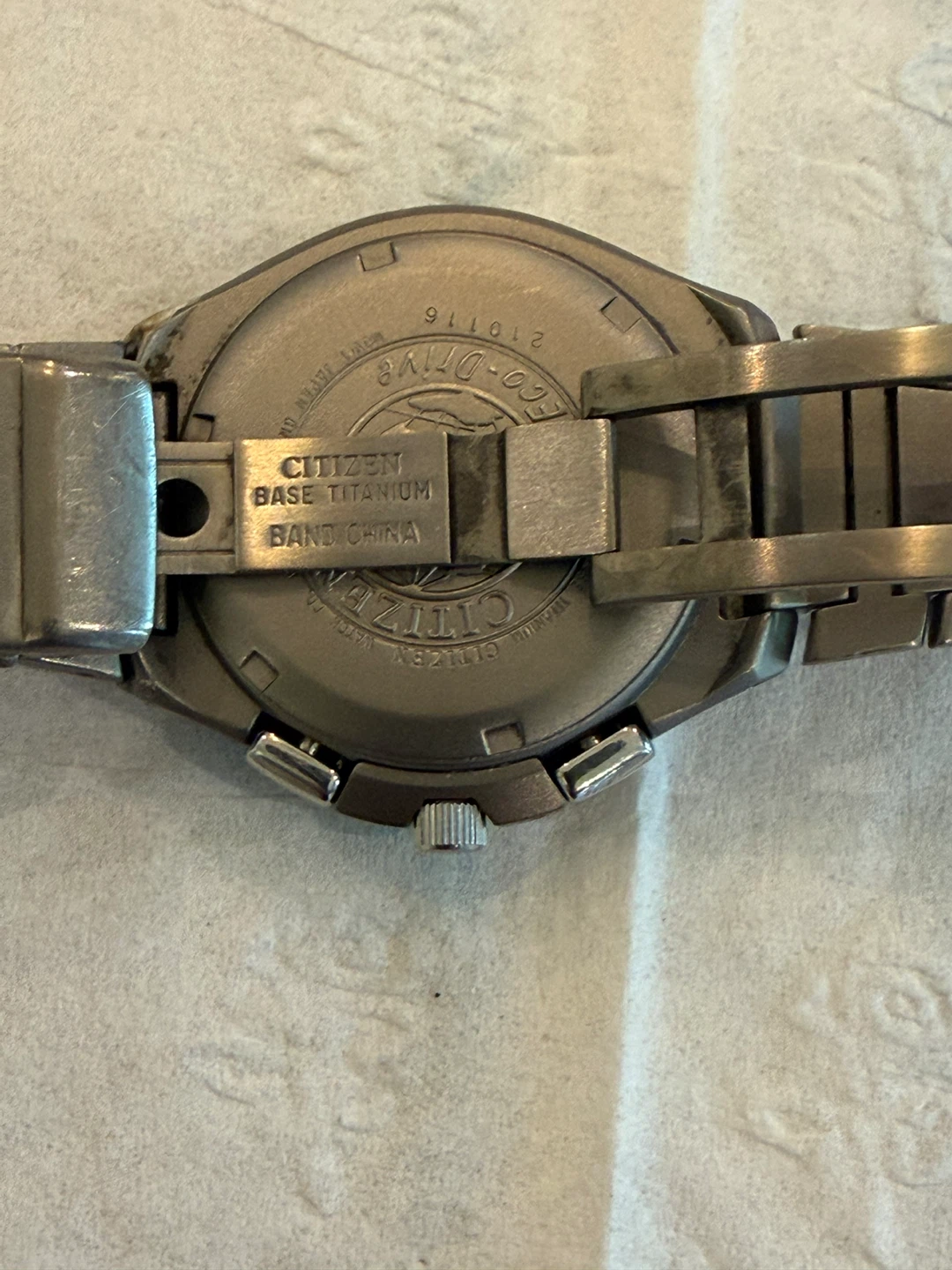 Citizen Eco-Drive Skyhawk Titanium Chronograph C650 - photo 5