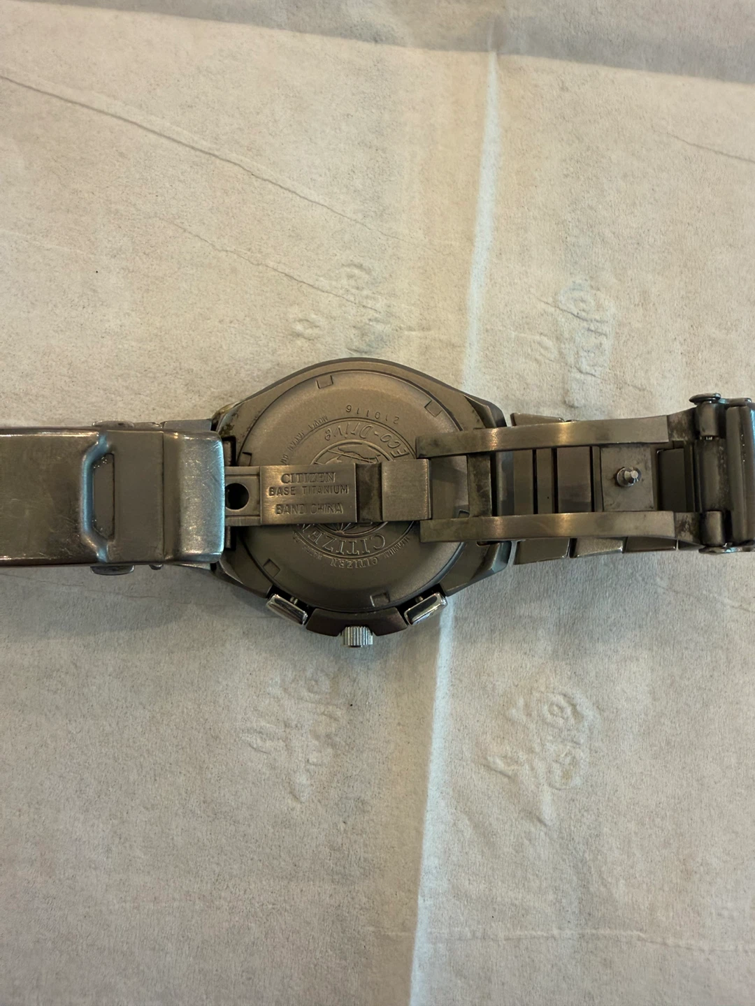 Citizen Eco-Drive Skyhawk Titanium Chronograph C650 - photo 4