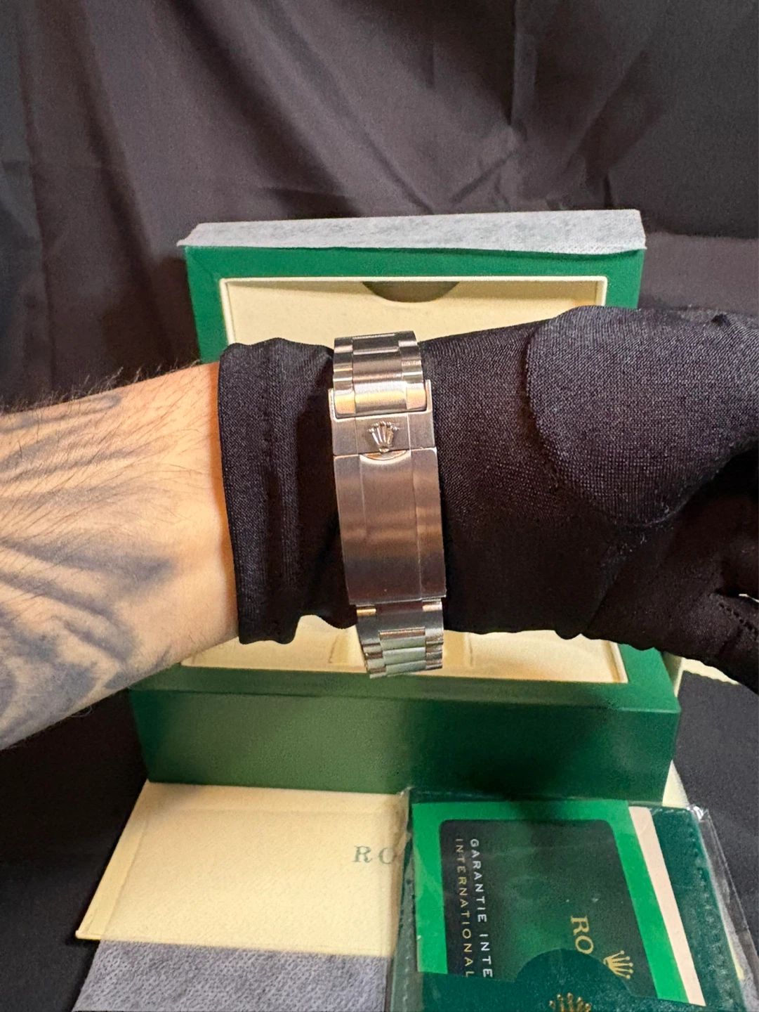Green Diver Automatic Watch – Swiss Movement – Full Set - photo 3