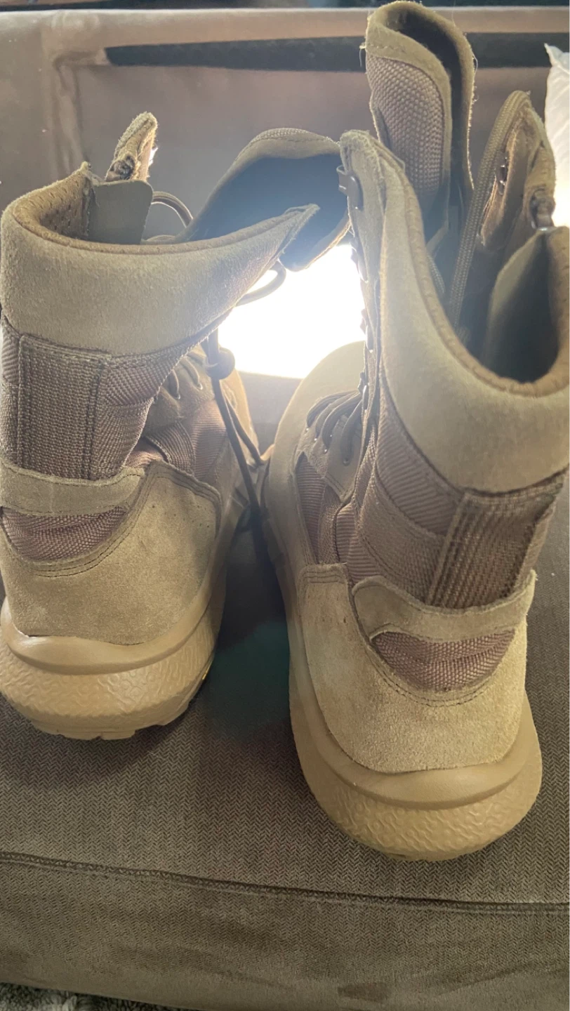 Tan Combat Boots - photo 4