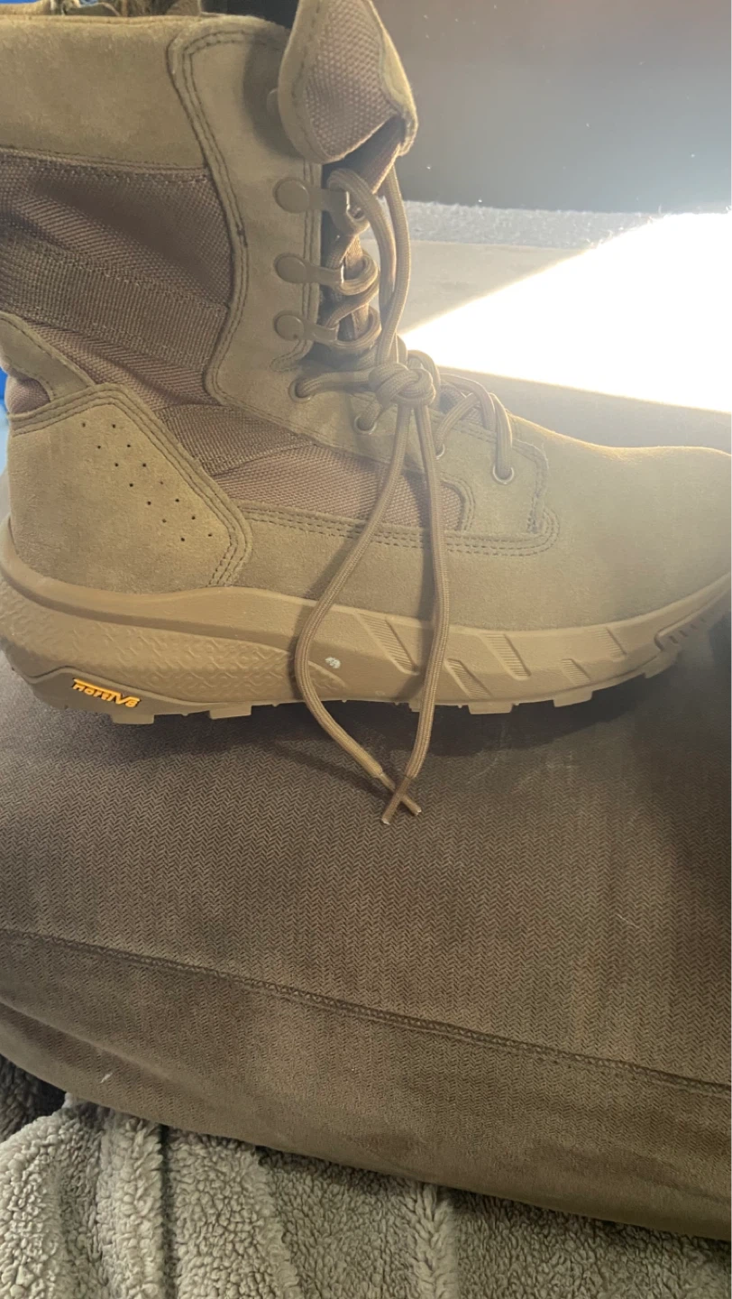 Tan Combat Boots - photo 3