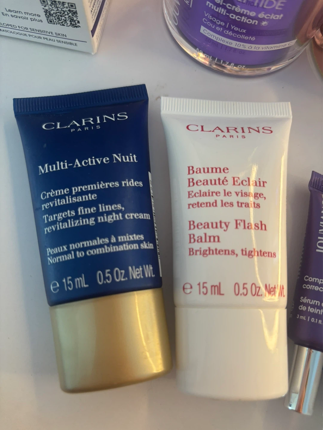 Jouviance & Clarins Skincare Lot (all unopened) - photo 3