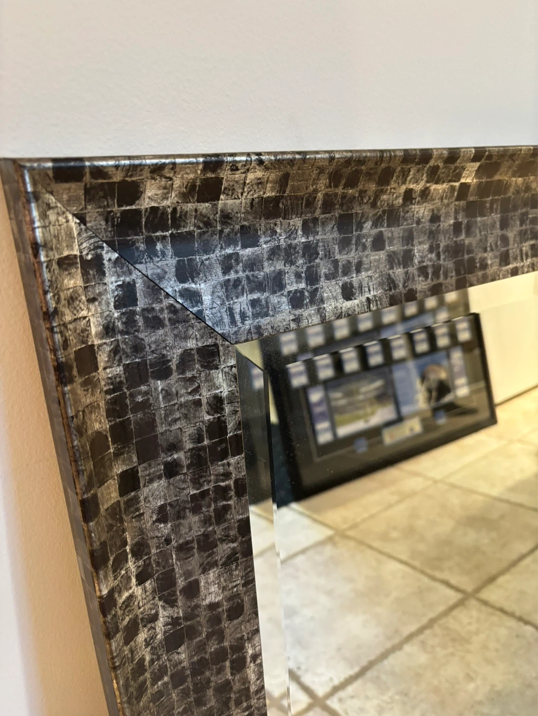 Mosaic Frame Decorative Mirror - photo 2