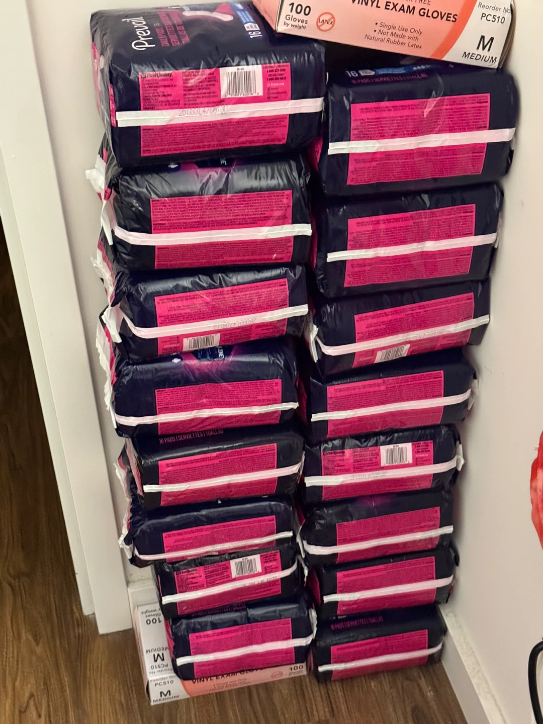 Prevail 16-Count Pads (16 Packages)