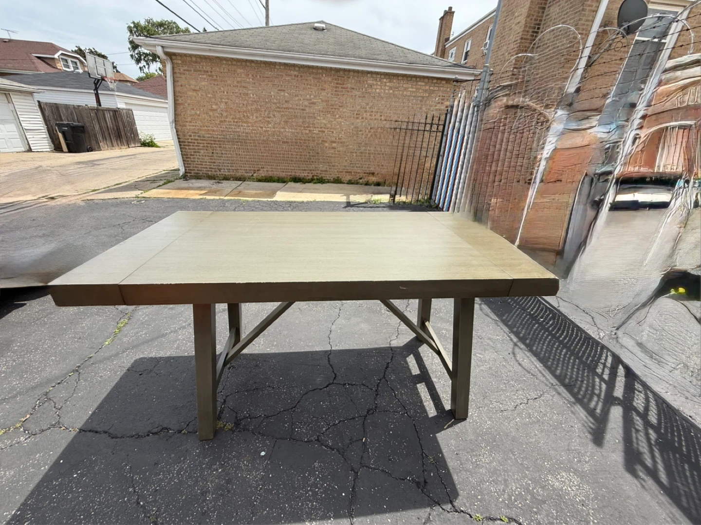 Beautiful table with 8 comfortable chairs. $200.00 or best offer - photo 4