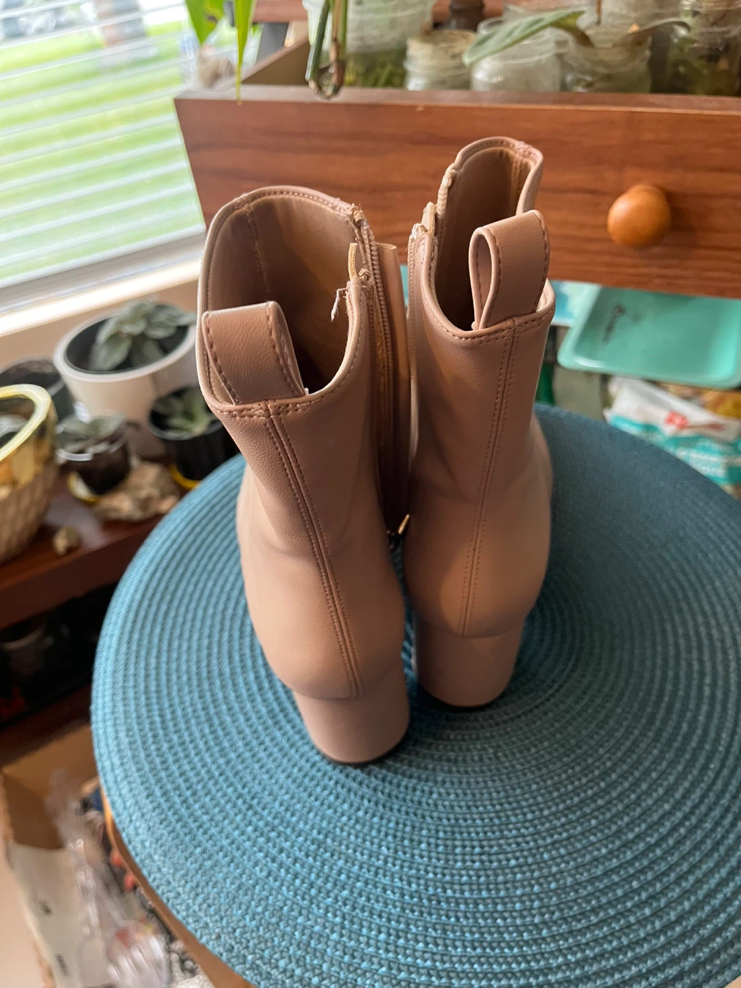Beige Ankle Boots, H&M, next to New! - photo 5