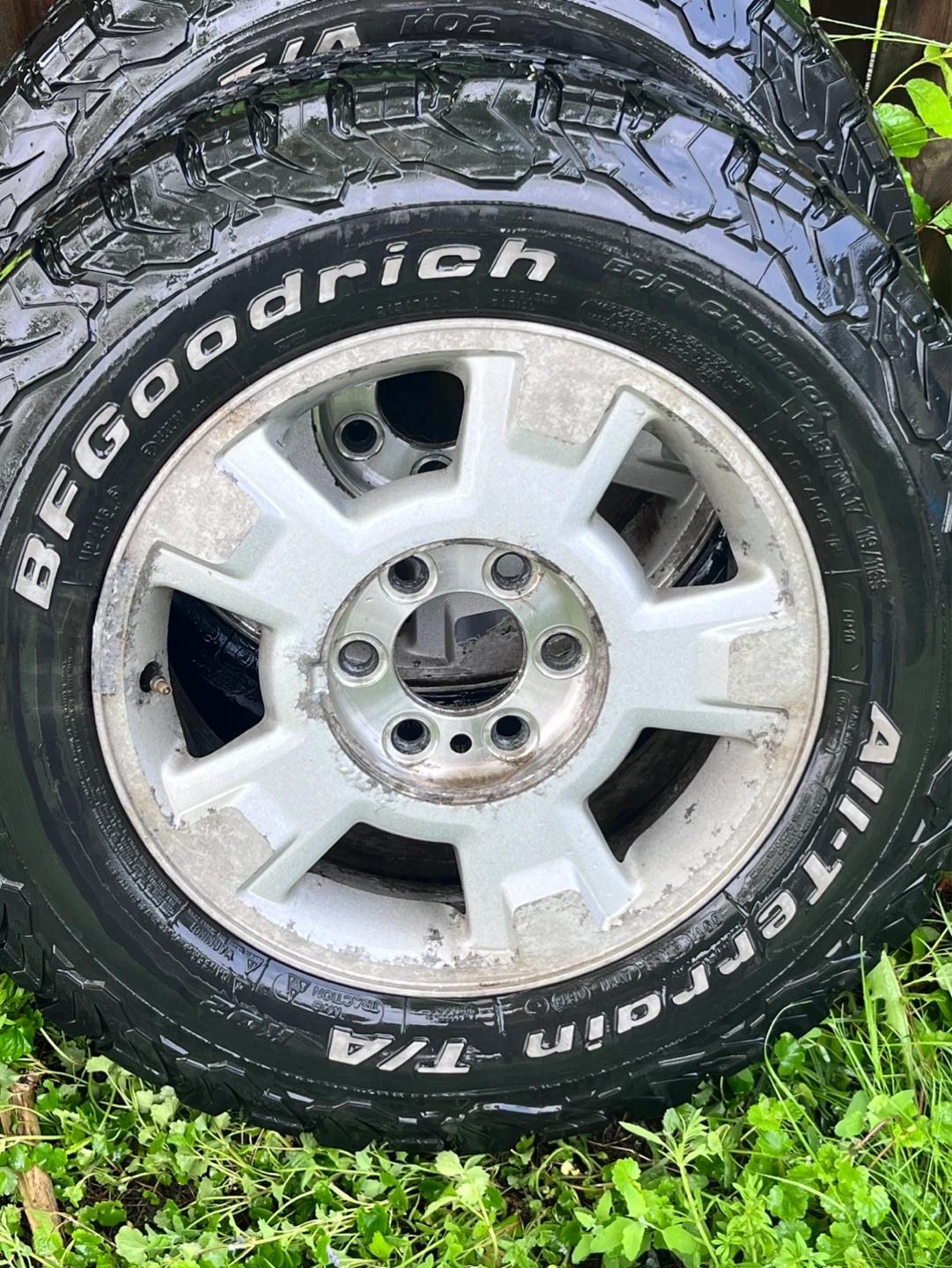 BFGoodrich All-Terrain T/A Tires with Rims (Set of 4)