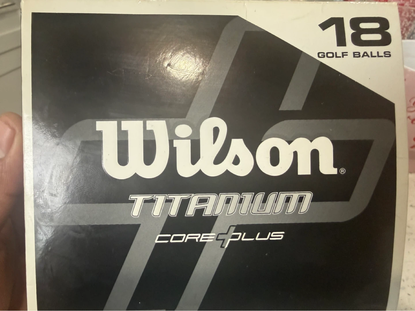 Wilson Titanium Core Plus Golf Balls - 18 Count