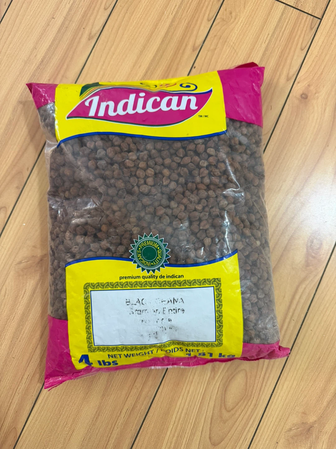 Indican Black Kabuli Chana (Chickpeas) - 4 lbs