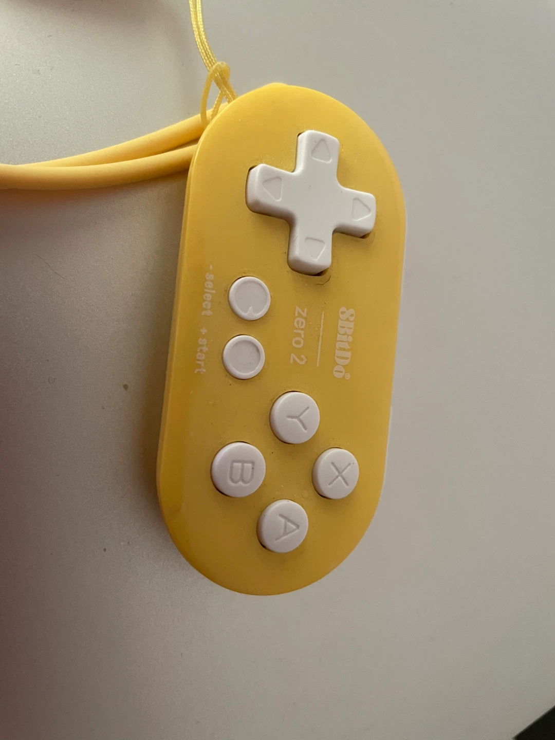 8BitDo Zero 2 Bluetooth Gamepad - Yellow
