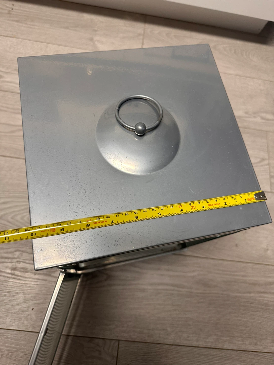 Metal and Glass Lantern for the patio or  indoors - photo 4