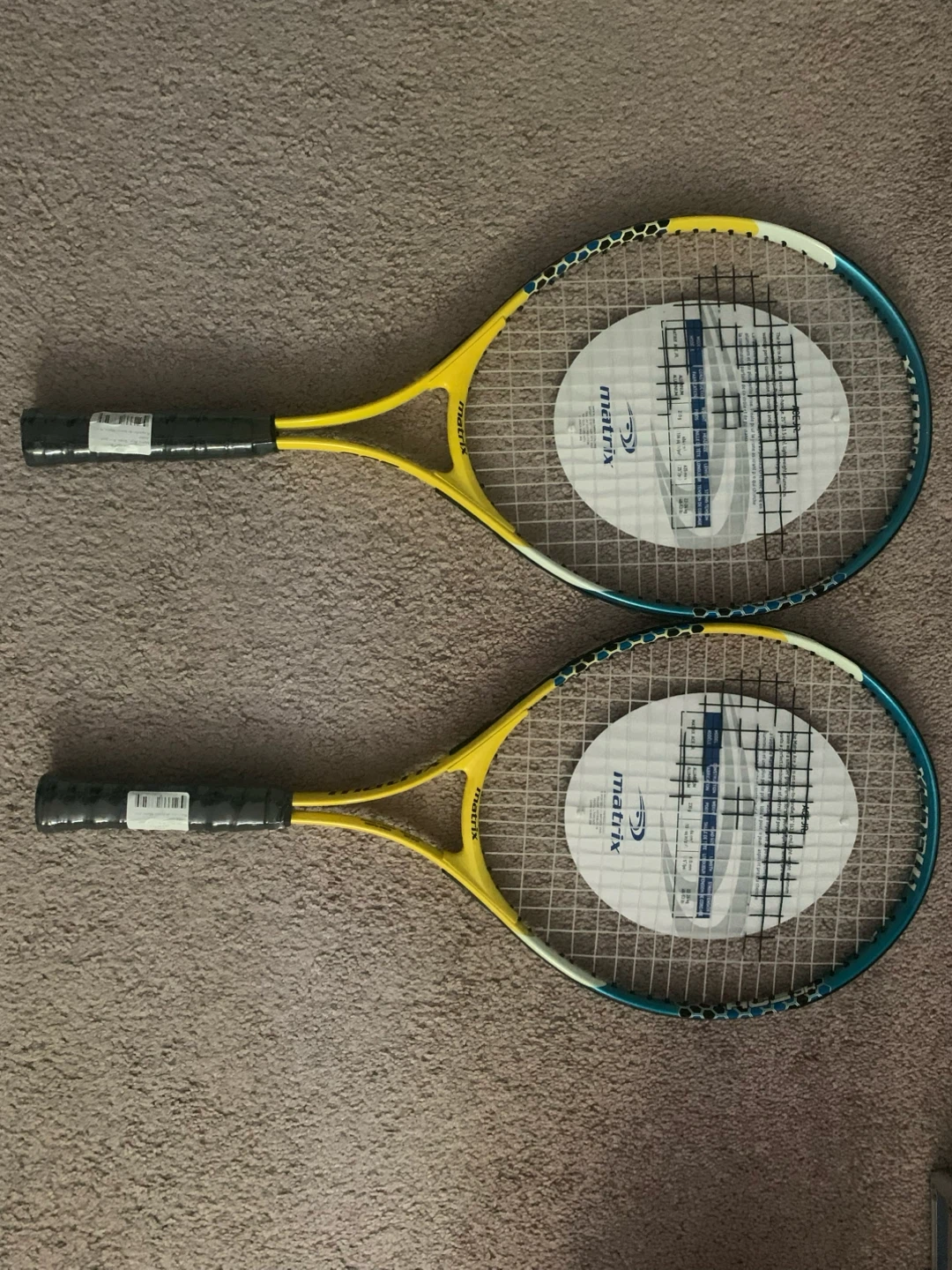Matrix Junior Tennis Rackets (x2) - photo 2