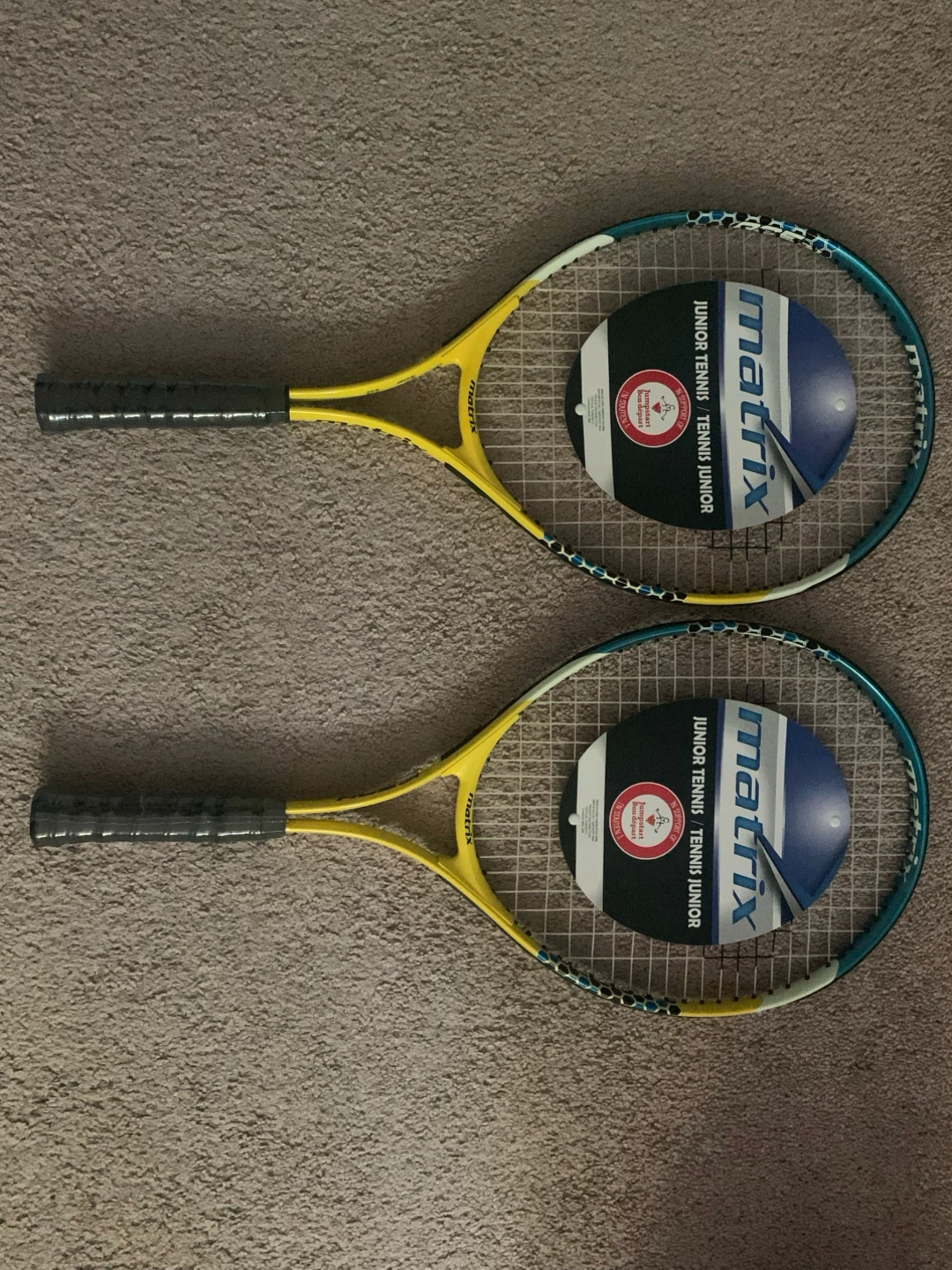Matrix Junior Tennis Rackets (x2)
