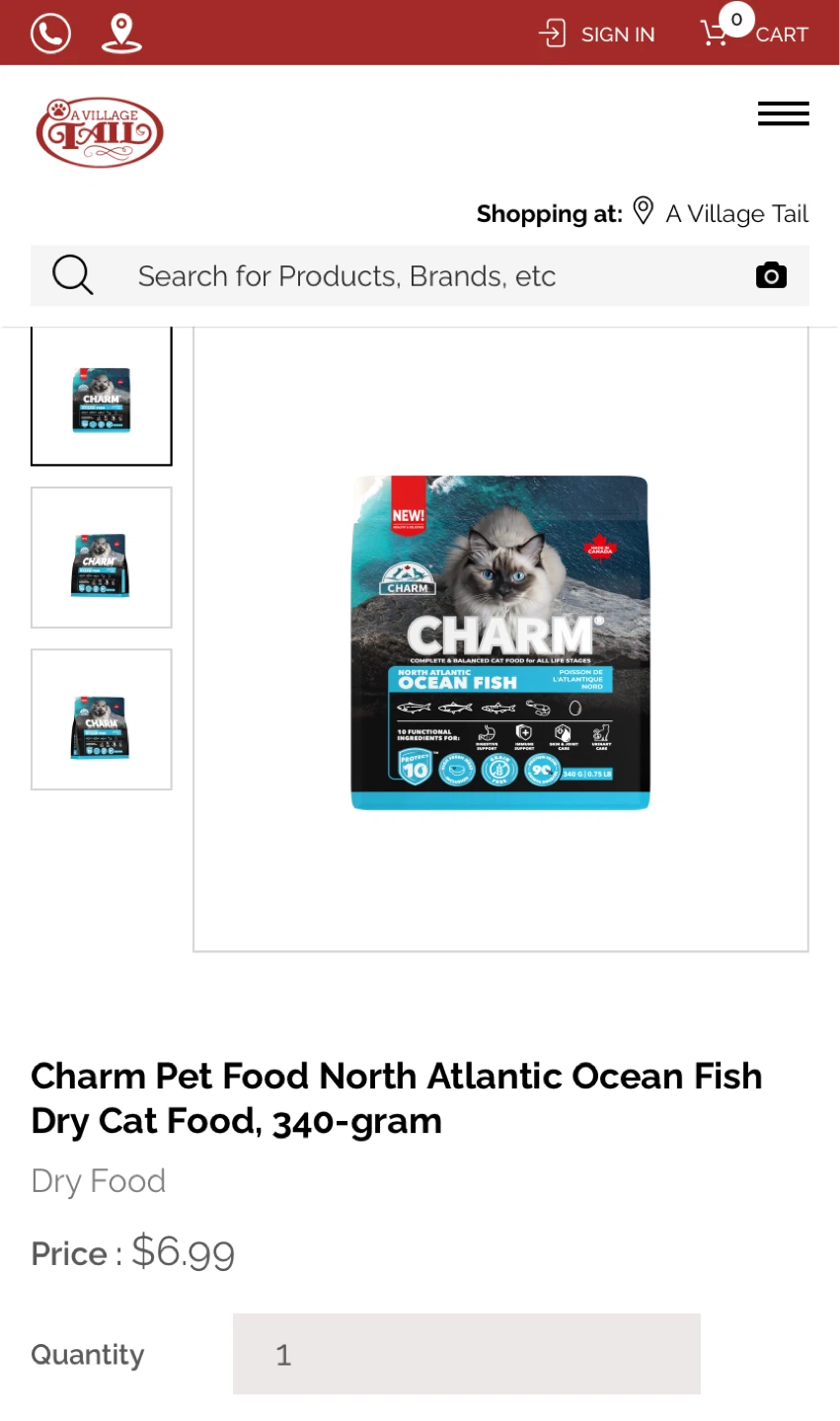 ‼️MUST-GO‼️Charm North Atlantic Ocean Fish Dry Cat Food - photo 3