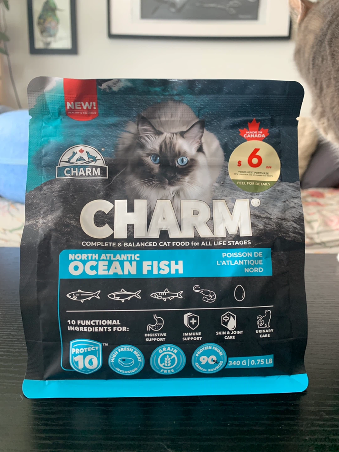 ‼️MUST-GO‼️Charm North Atlantic Ocean Fish Dry Cat Food
