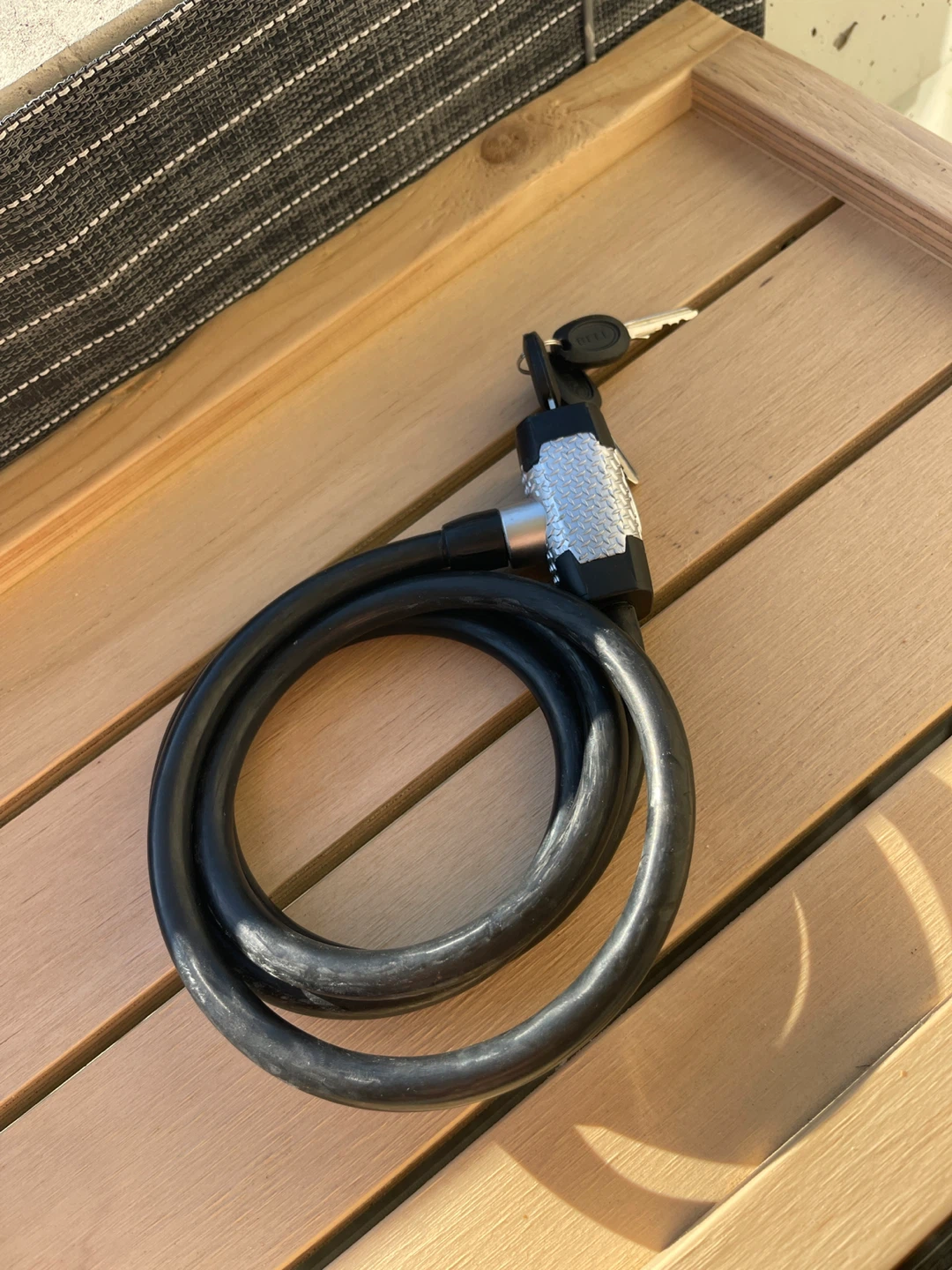 Bell Cable Lock with Keys