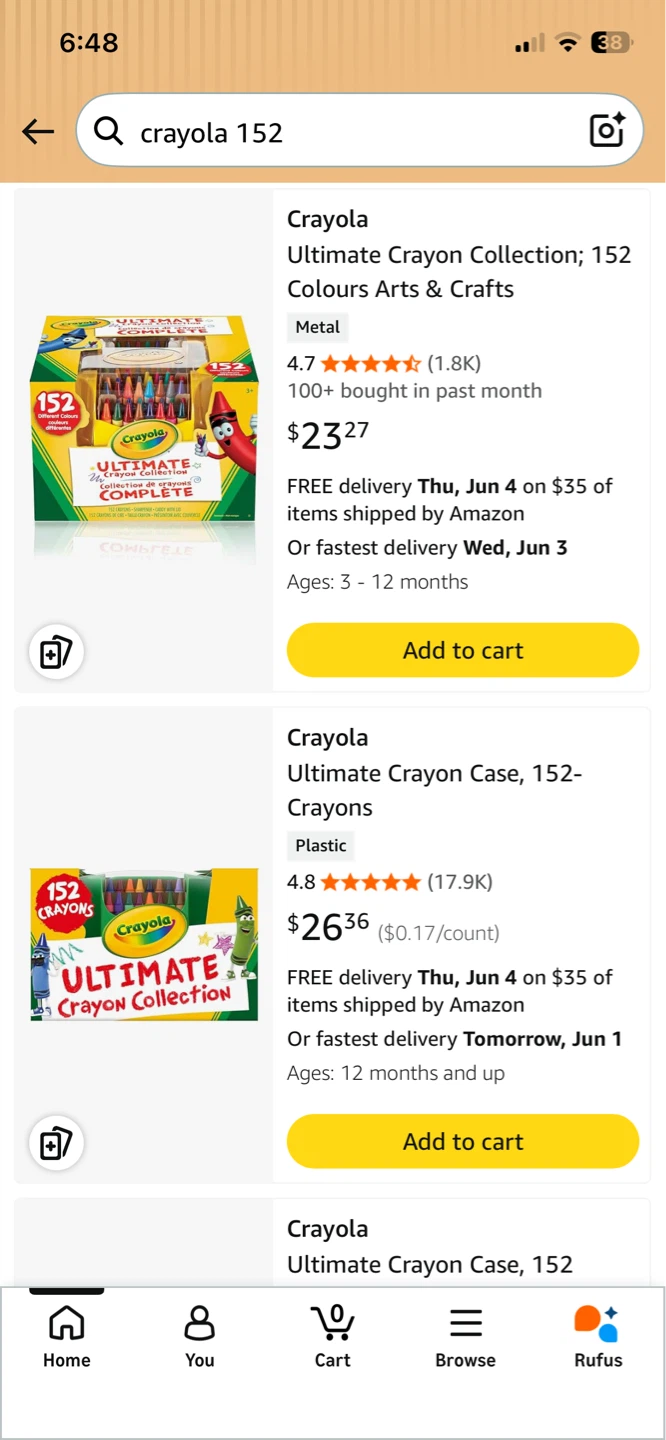 Brand NEW Crayola Ultimate Crayon Collection - 152 Colours - photo 4