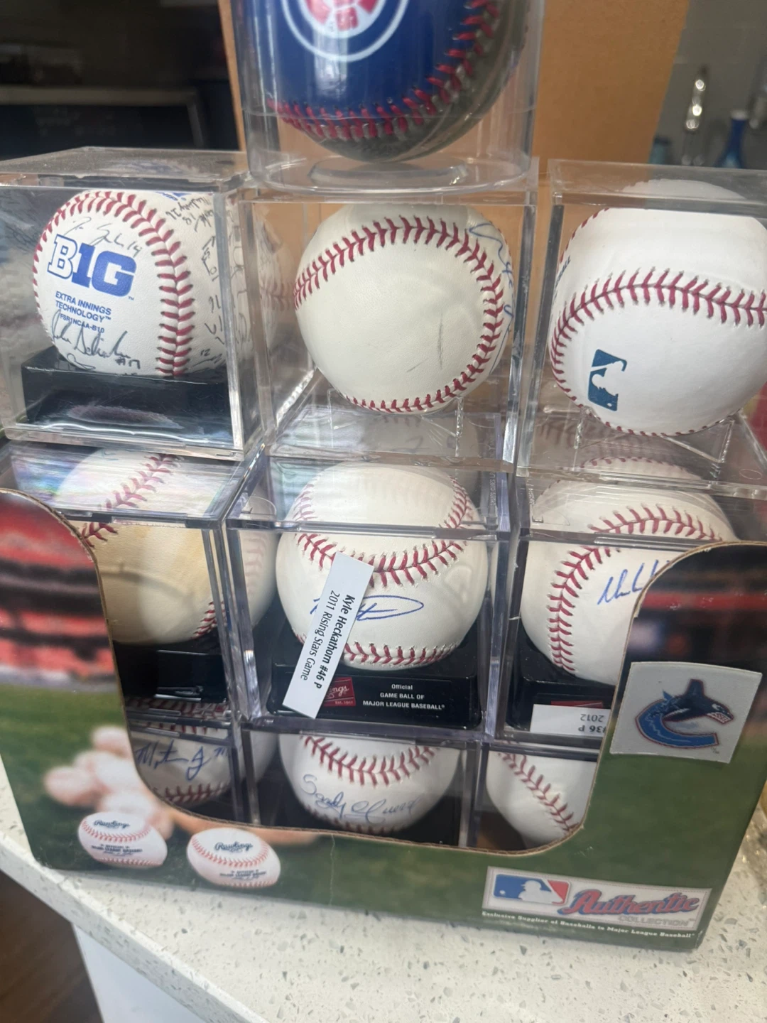 Autographed MLB Baseball Collection
