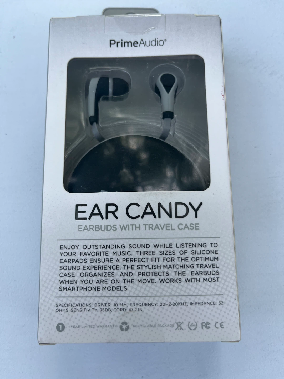 Prime Audio Ear Candy wired earbuds w/travel case - photo 2