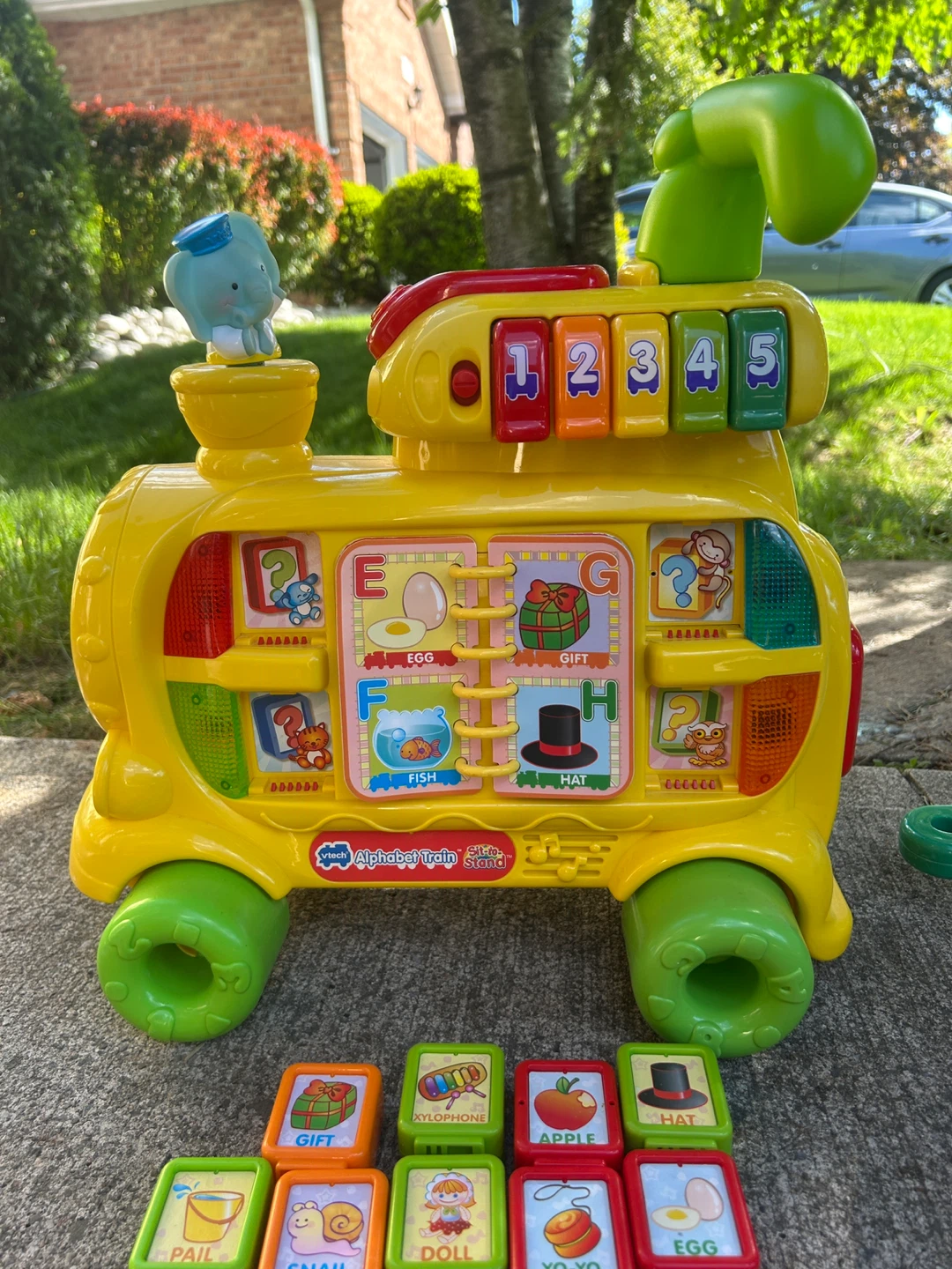 Kids and Baby Toy Train and Alphabet Learning - photo 3
