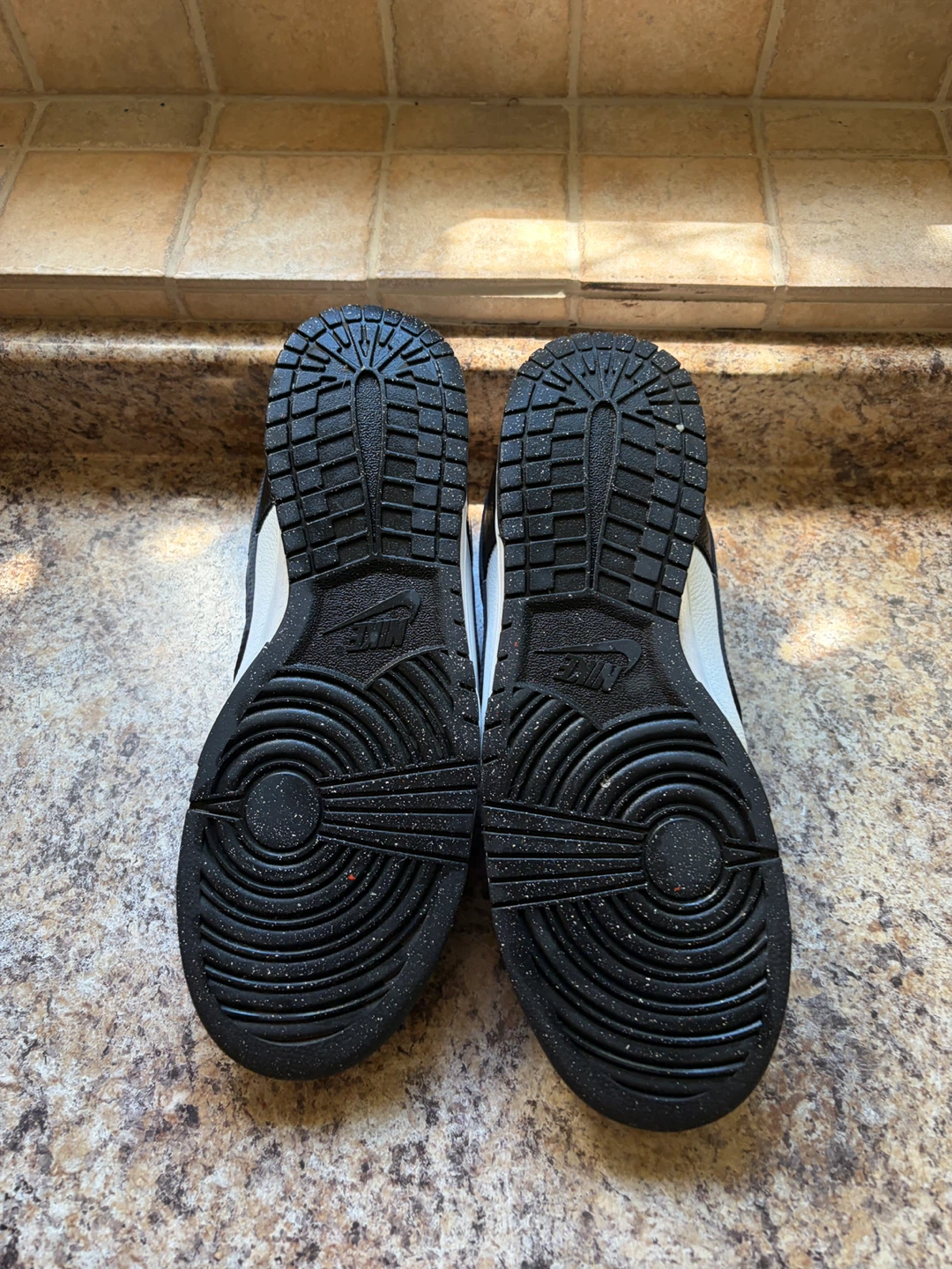Nike Dunk Low Black White Sneakers - photo 5
