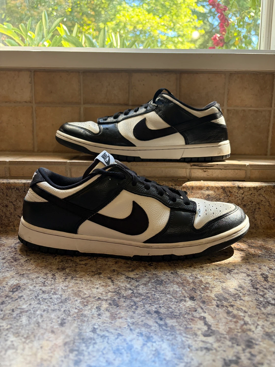 Nike Dunk Low Black White Sneakers