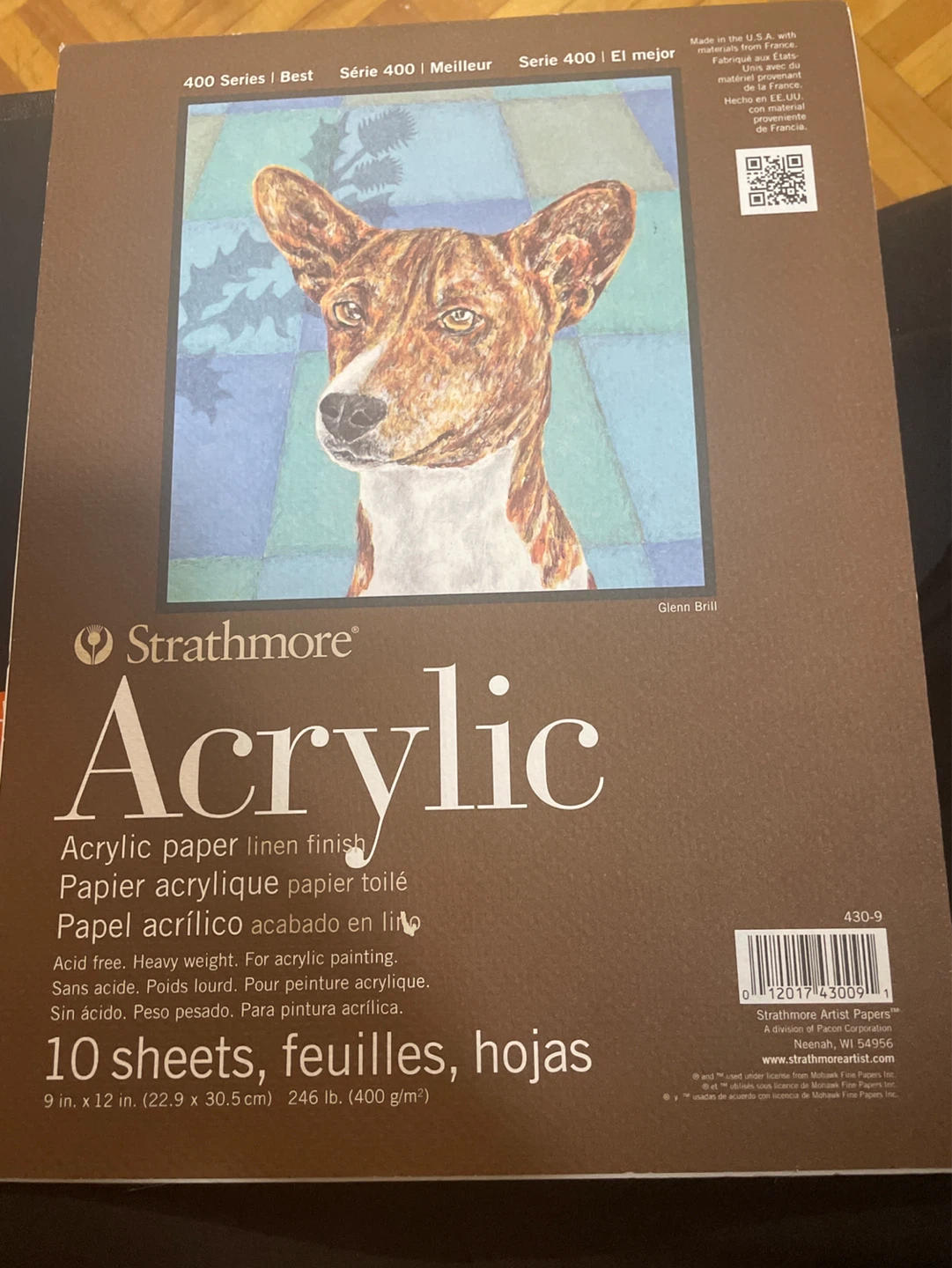 Hilroy Studio Pro Watercolour Paper 90lb 15 sheets