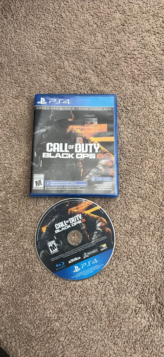 3 PS4 Games: Call of Duty Modern Warfare, Black Ops, WWE 2K24 - photo 2