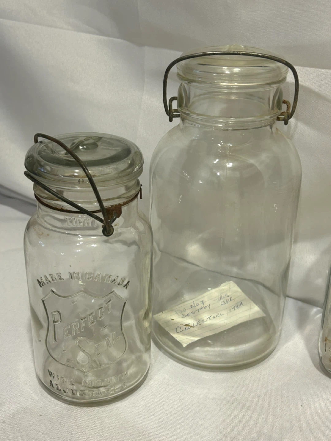 Collection of Vintage Canning Jars, Lids, and Rings - photo 2