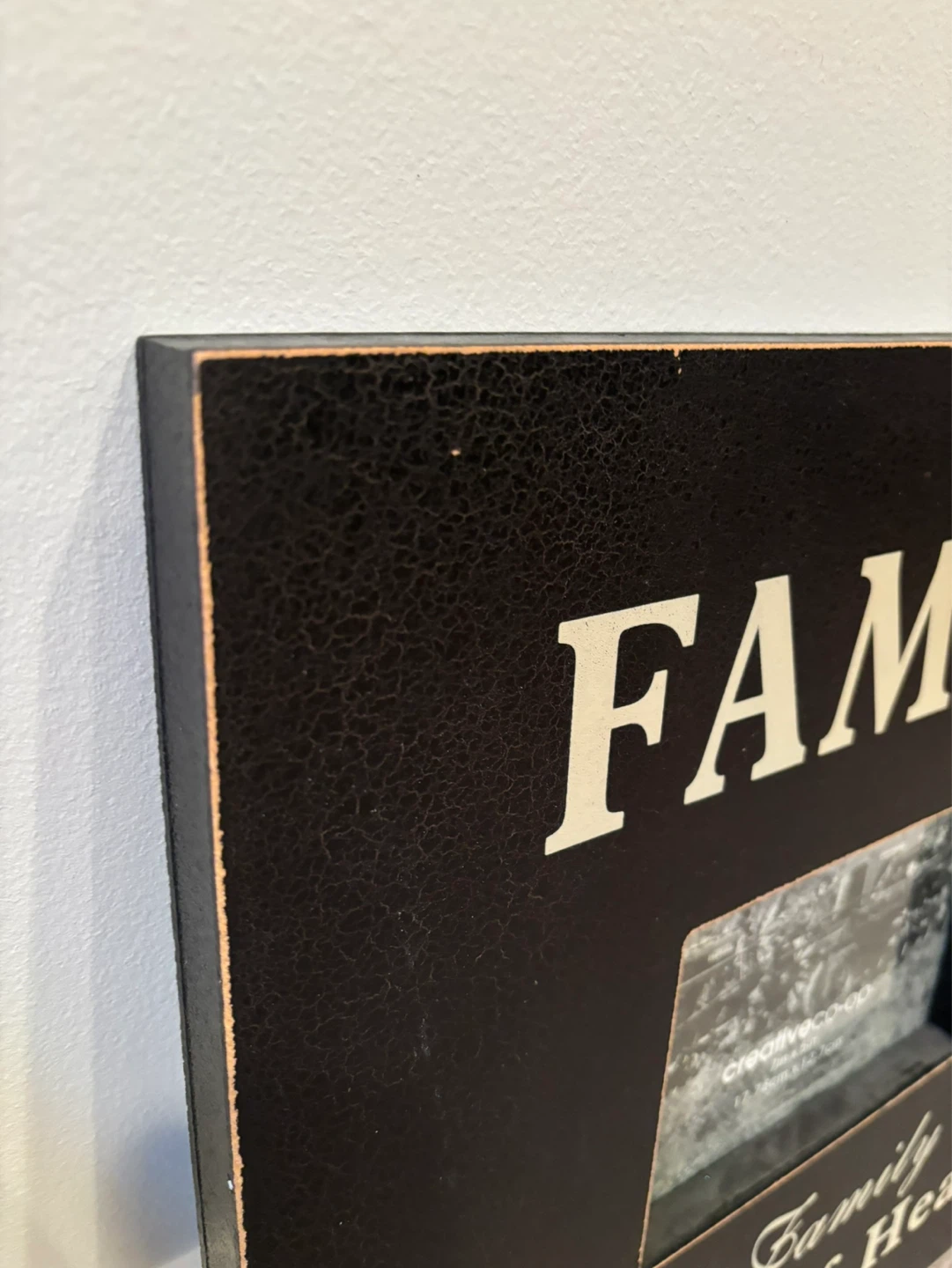 HOMESENSE "Family is a work of Heart" Picture Frame - photo 3