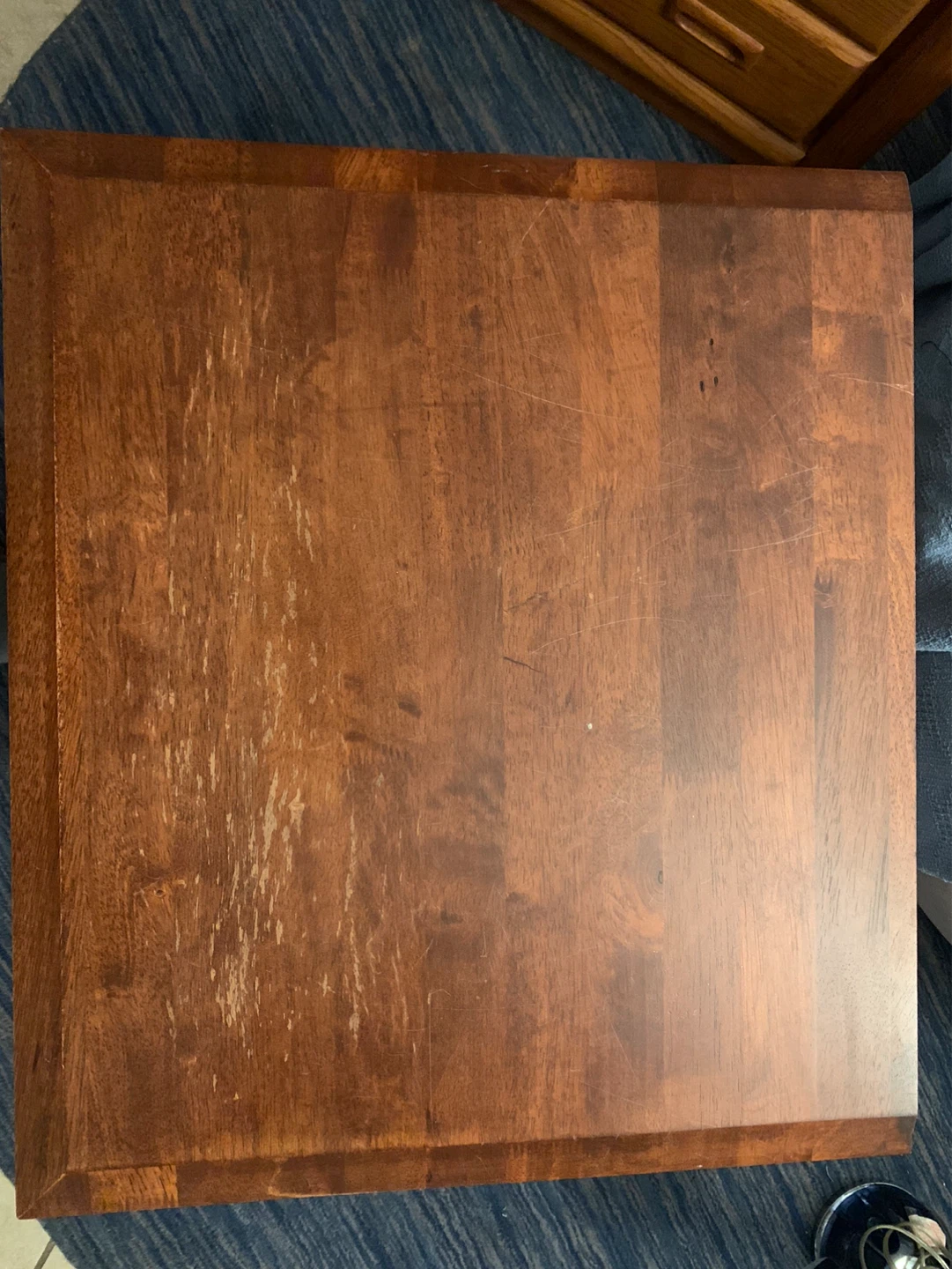 Wooden Nightstand with Drawers and Lower Shelf - photo 3