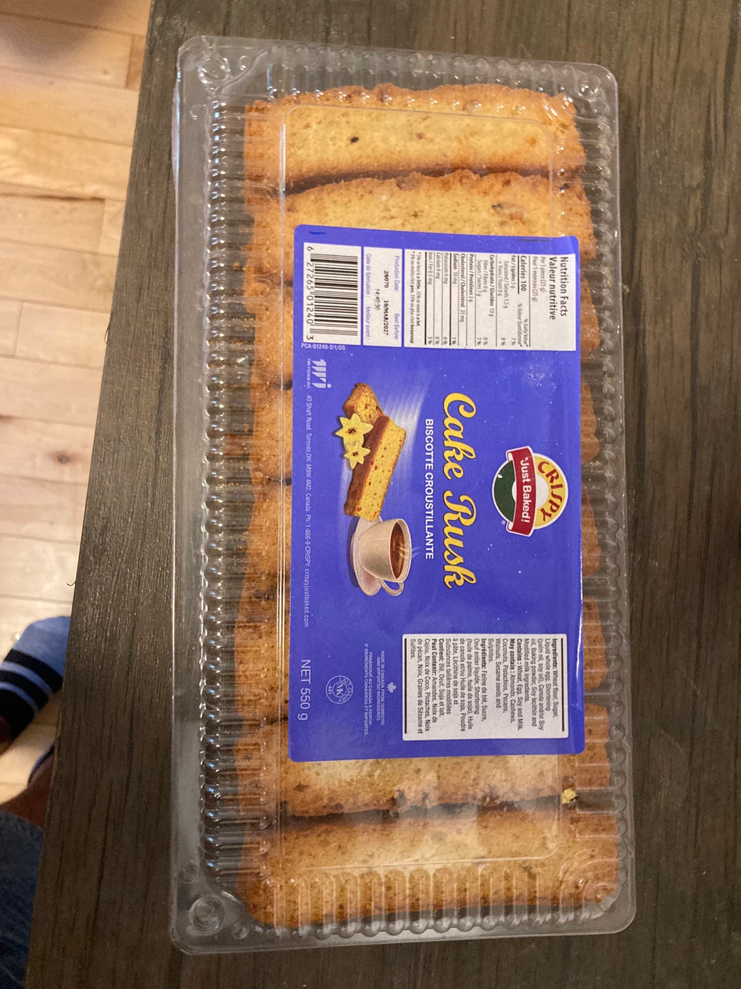 FREE Rusk Biscotte Croustillante 550g