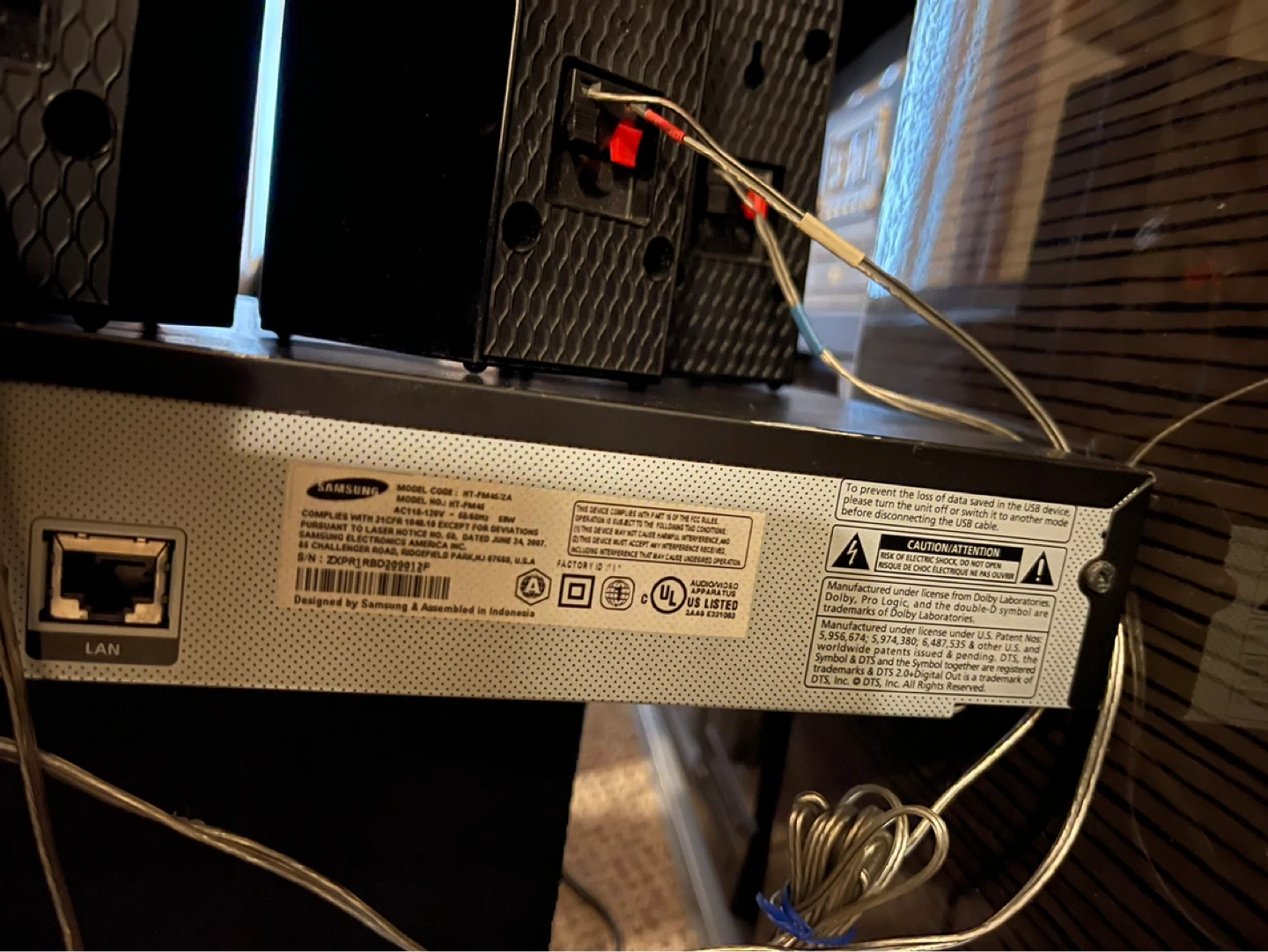 Samsung Blu-ray 3D home theater system - photo 3