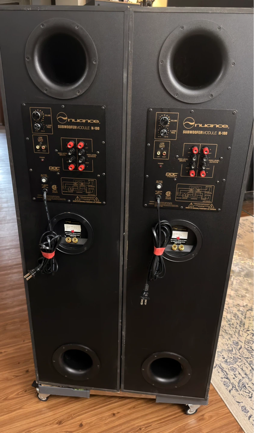 Nuance Subwoofer Module N-100 Speakers (Pair) - photo 2