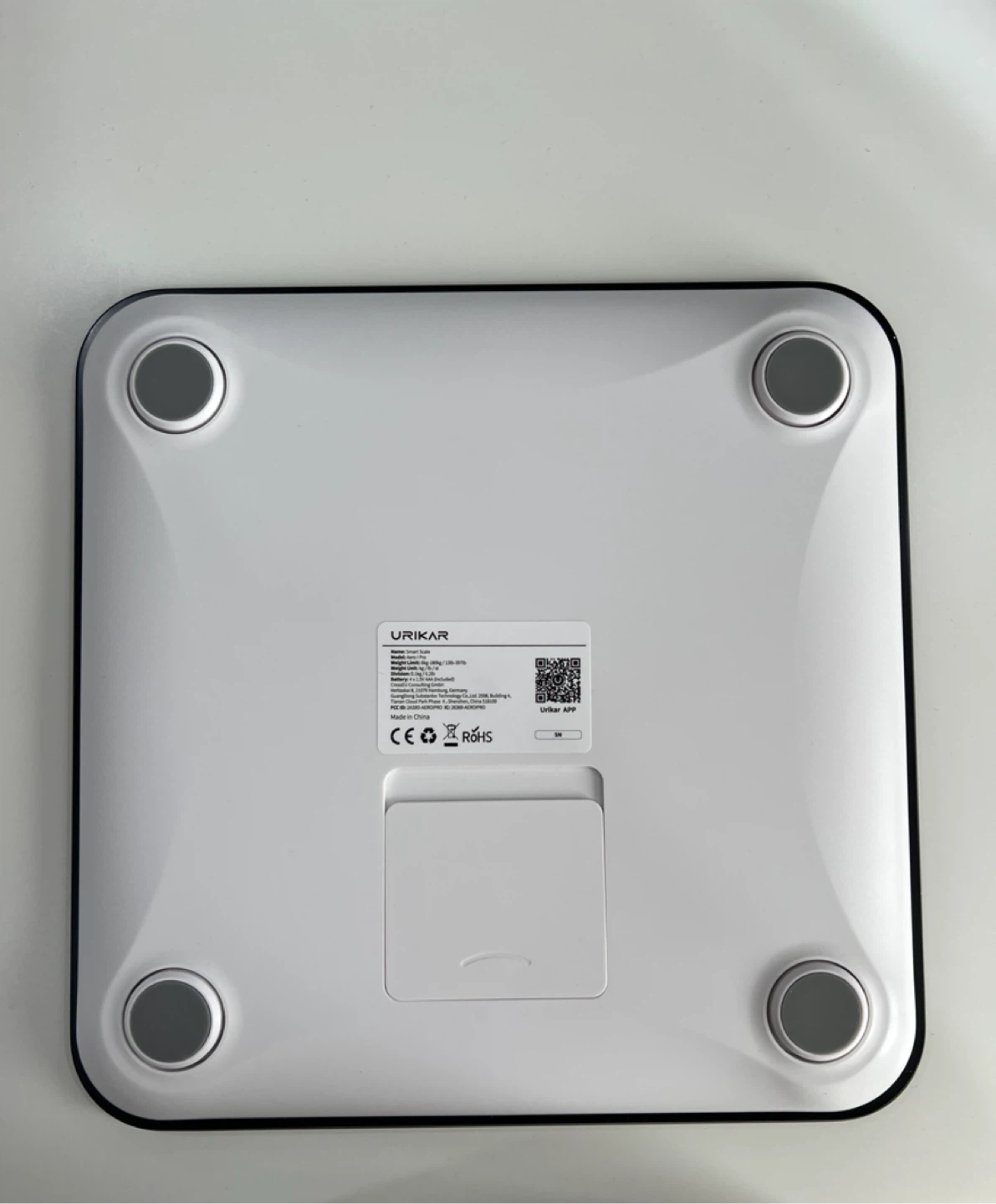 URIKAR Digital Bathroom Scale - photo 2