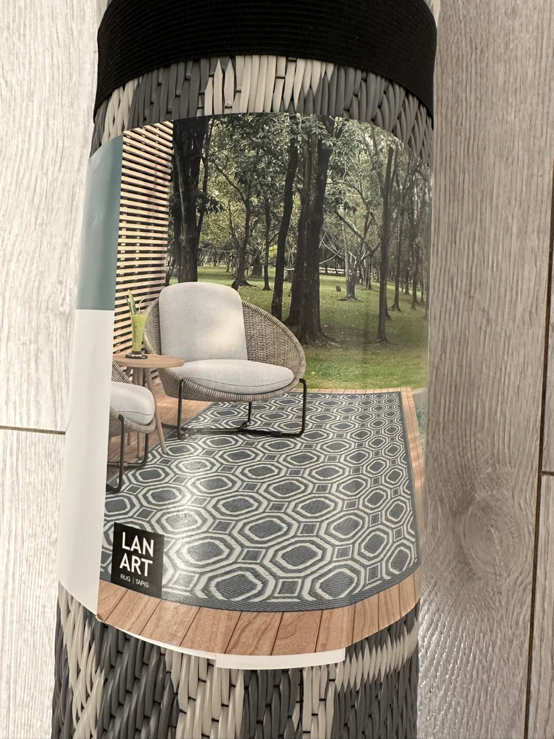 LAN ART Sonoma Outdoor Rug 6 ft x 9 ft - photo 4