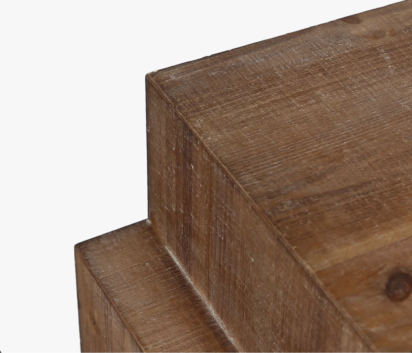 4-Drawer Inlaid Wood Accent Chest - photo 3