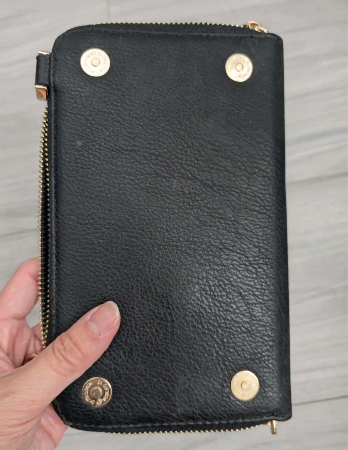 Black wallet purse - photo 4