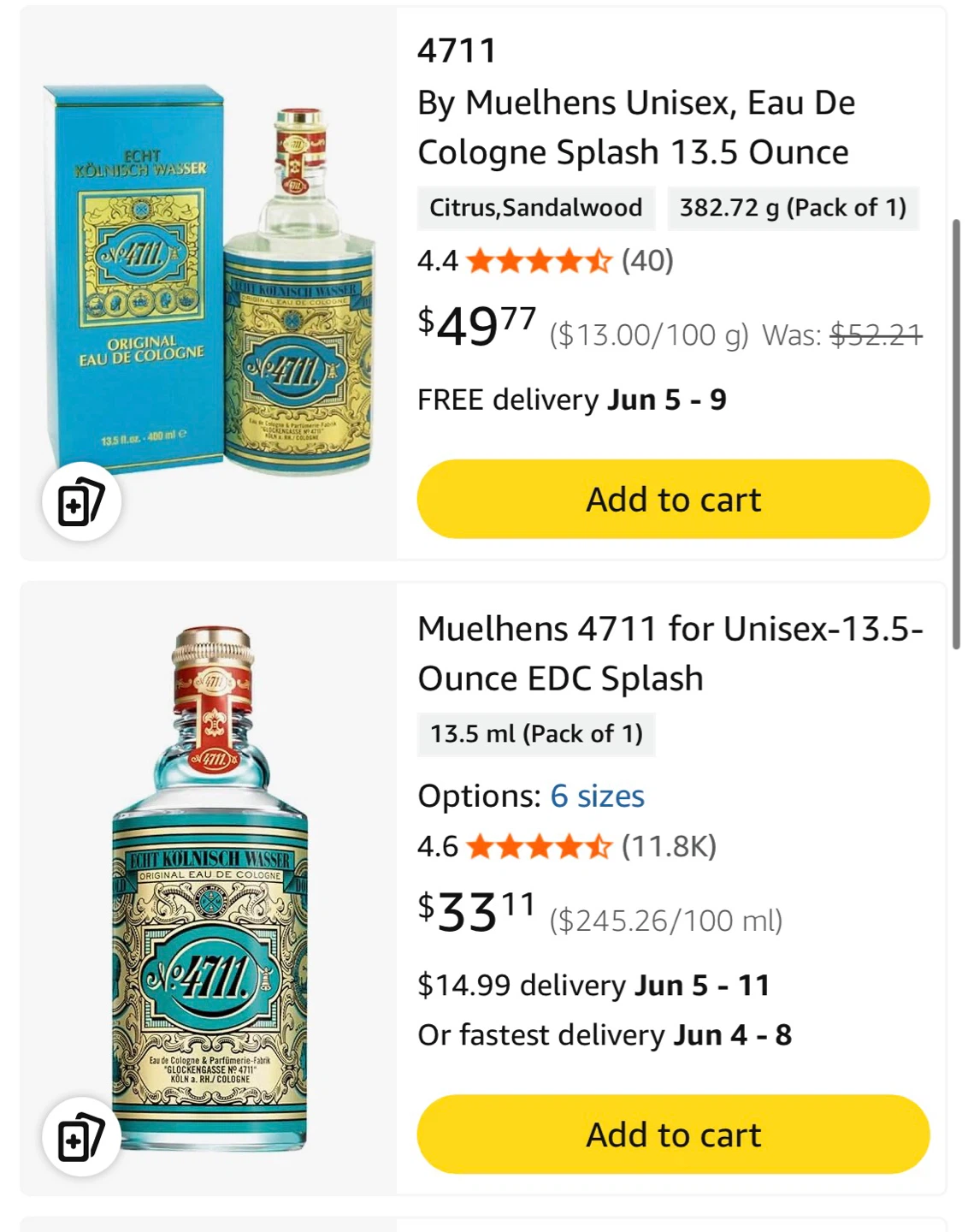 4711 Original Eau de Cologne Splash Bottle - photo 4