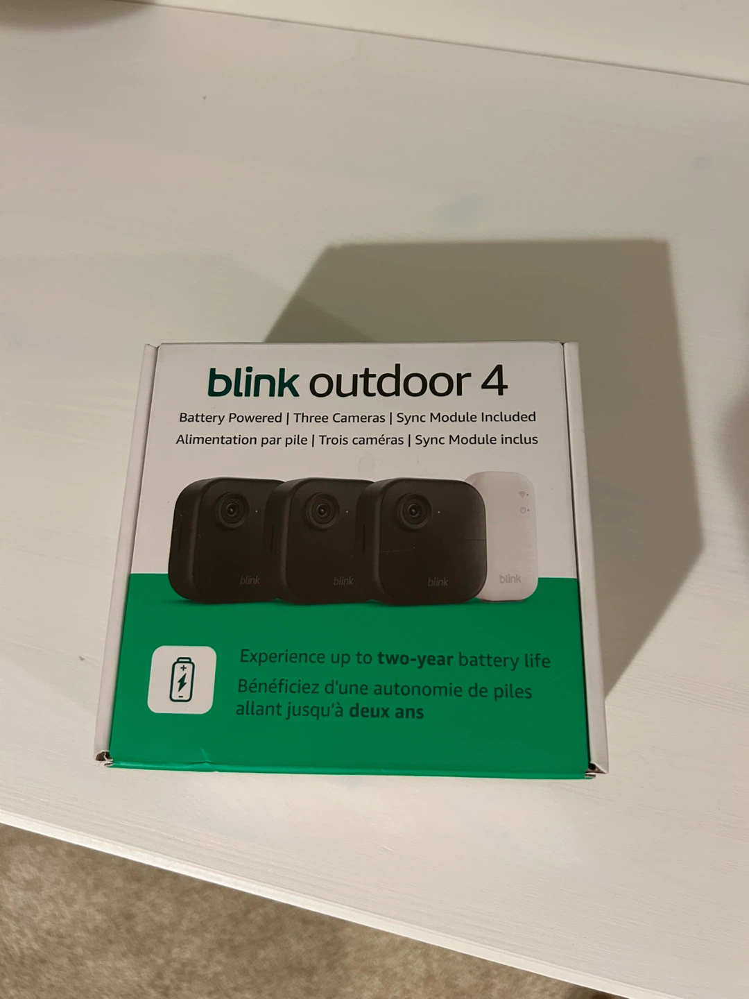 Unopened Blink Outdoor 4 Security Camera System (3-Camera Kit)