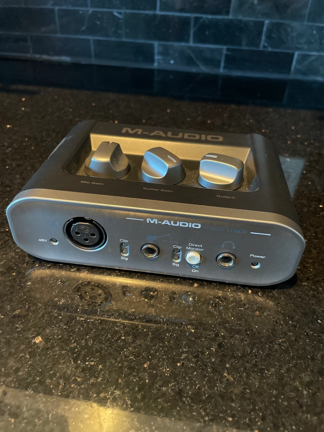 Avid M-audio recording interface