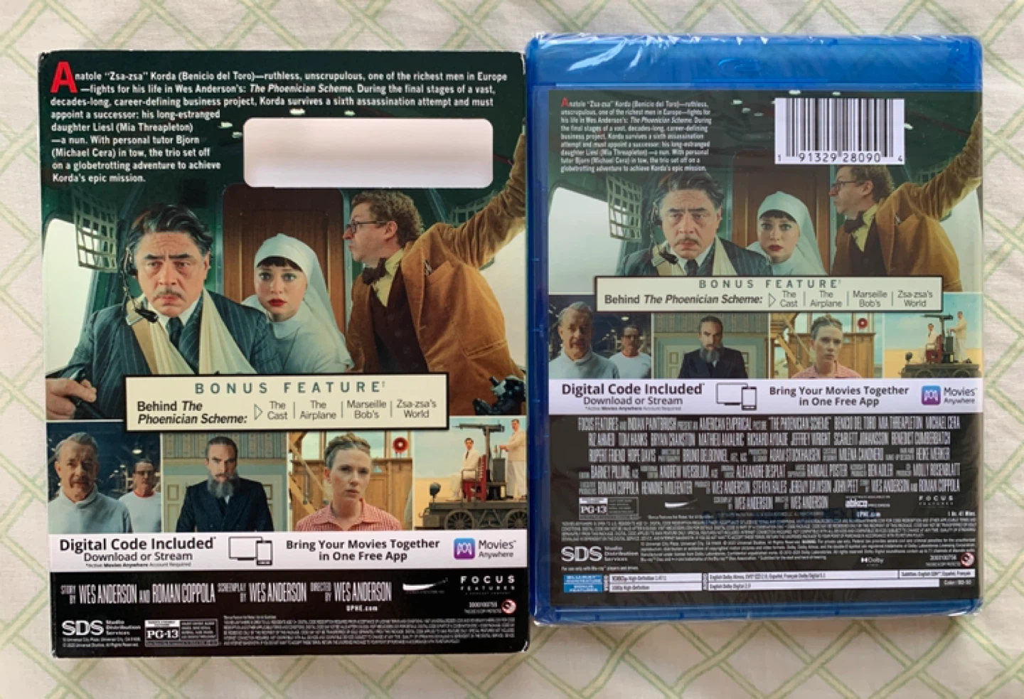 The Phoenician Scheme - Blu-ray + Digital Code With Slip Cover - photo 2