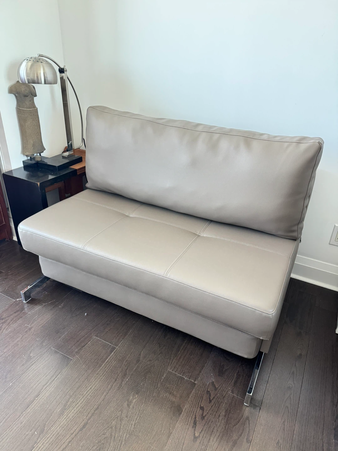 Moving Sale - Taupe Convertible Sofa Bed