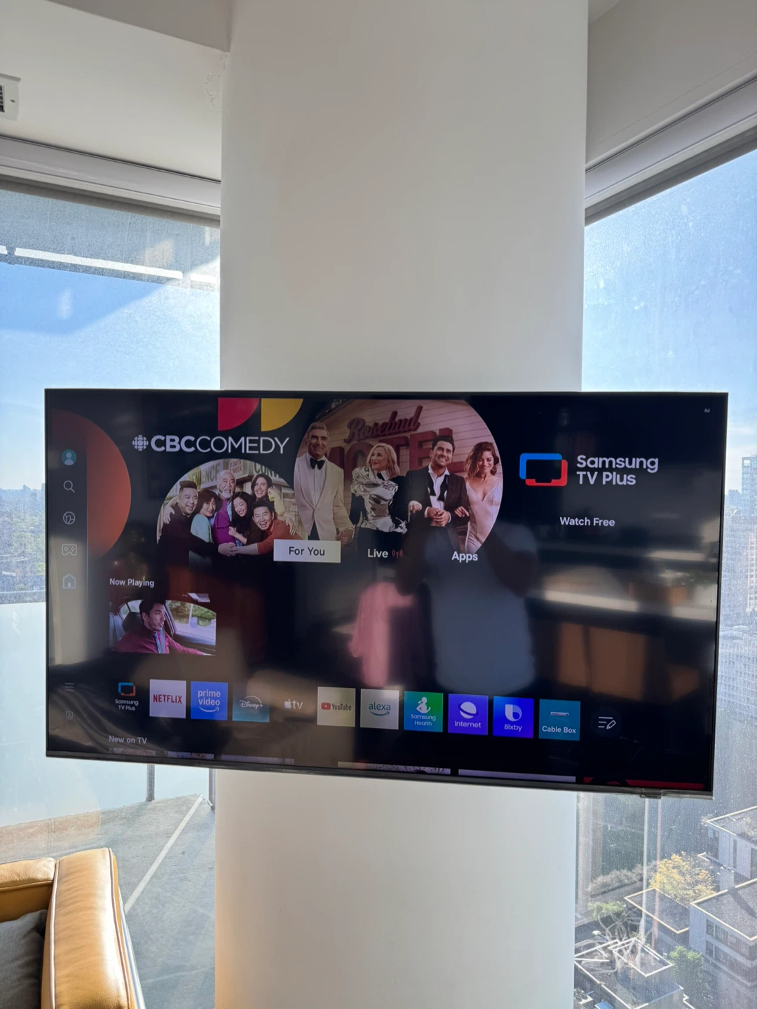 Samsung 43” QLED Smart TV