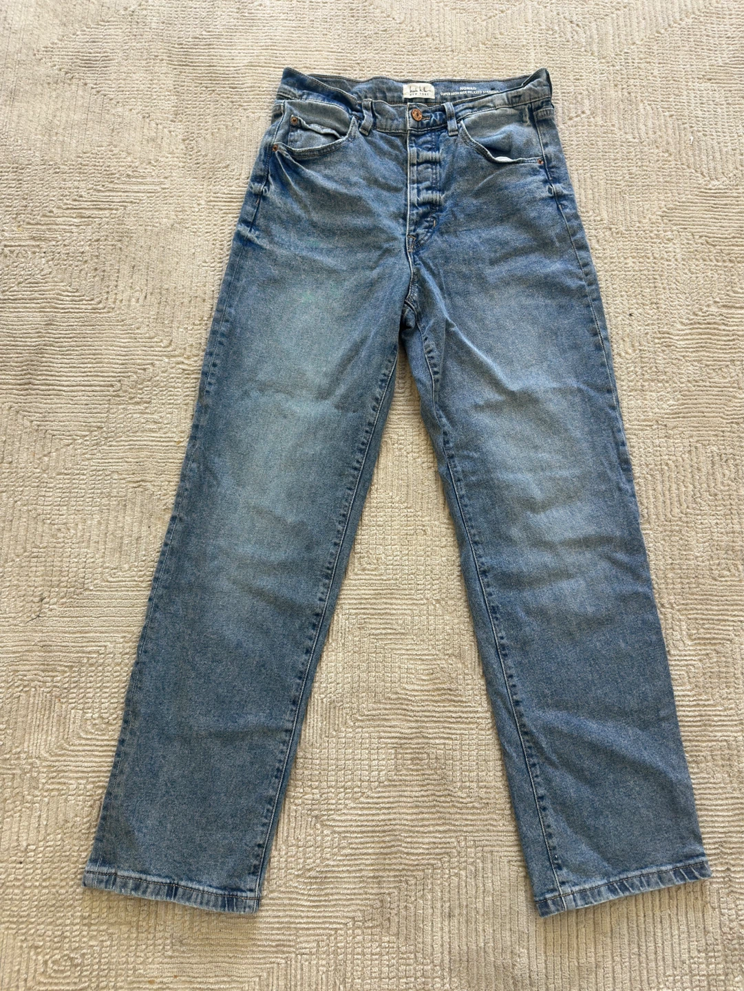 Nicole Miller Relaxed Straight Jeans Size 8