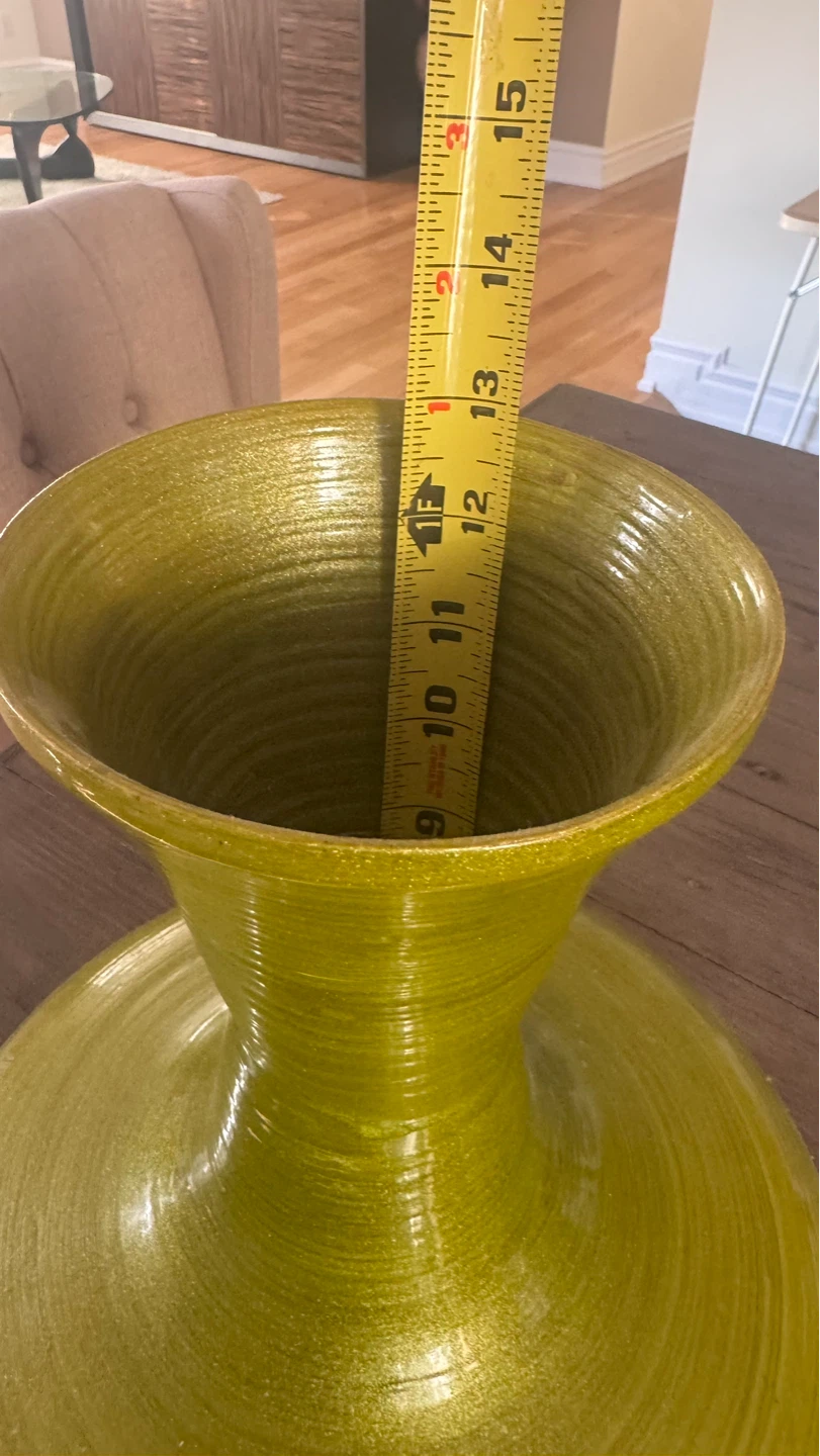 Lime Green Decorative Vase - photo 2