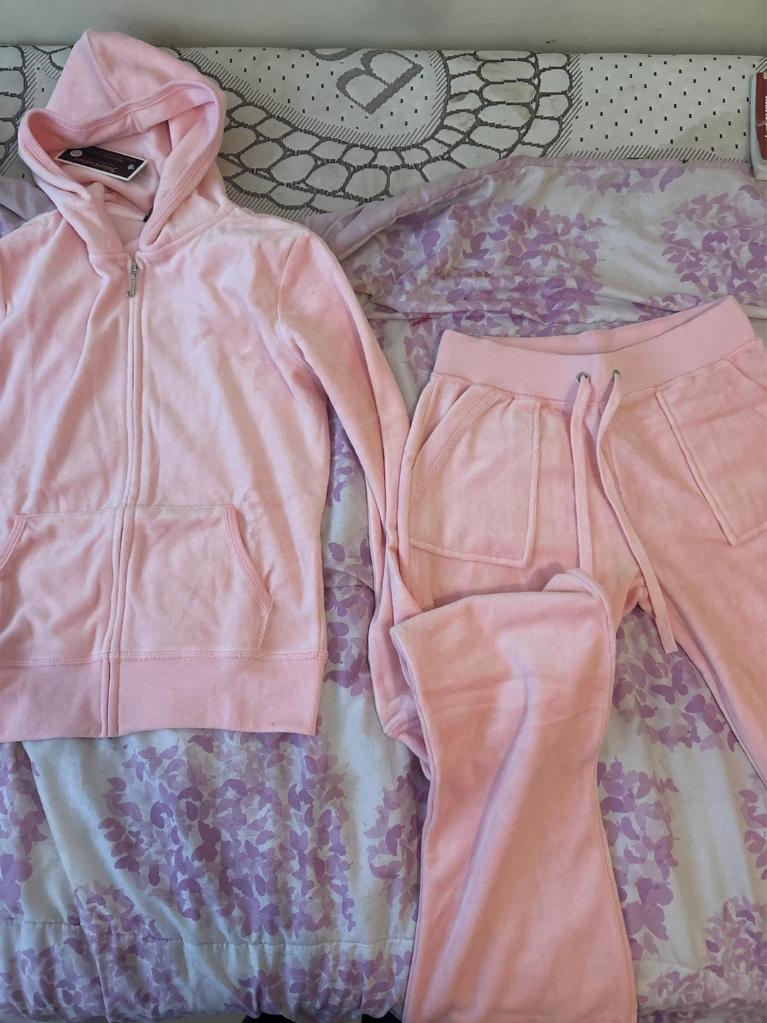Pink juicy couture Velour Tracksuit Set