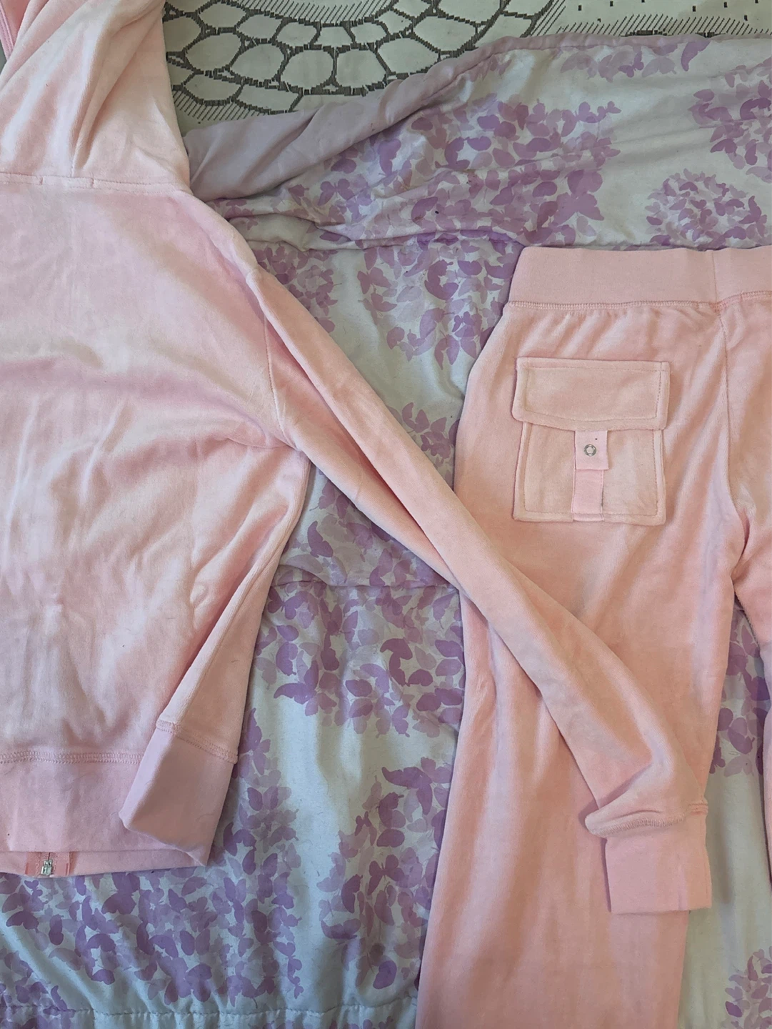 Pink juicy couture Velour Tracksuit Set - photo 2